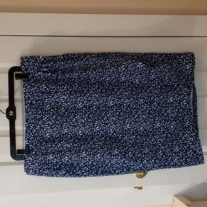 NWT RipSkirt Damask Midnight sz large